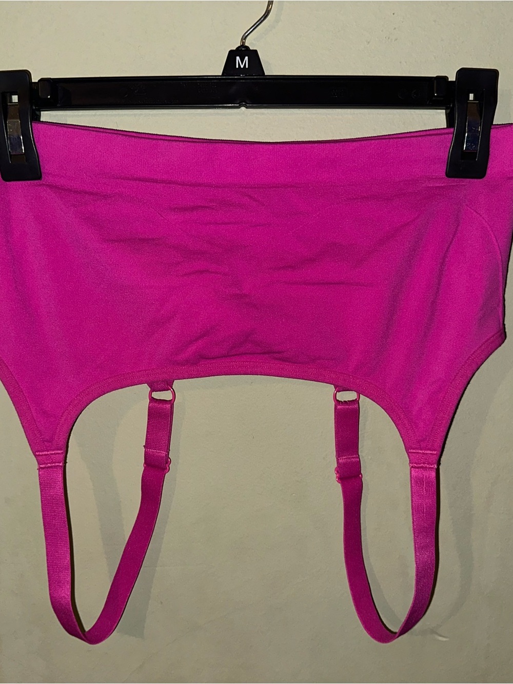 YITTY Hot Pink Garter Belt-Style Sports Bra Band